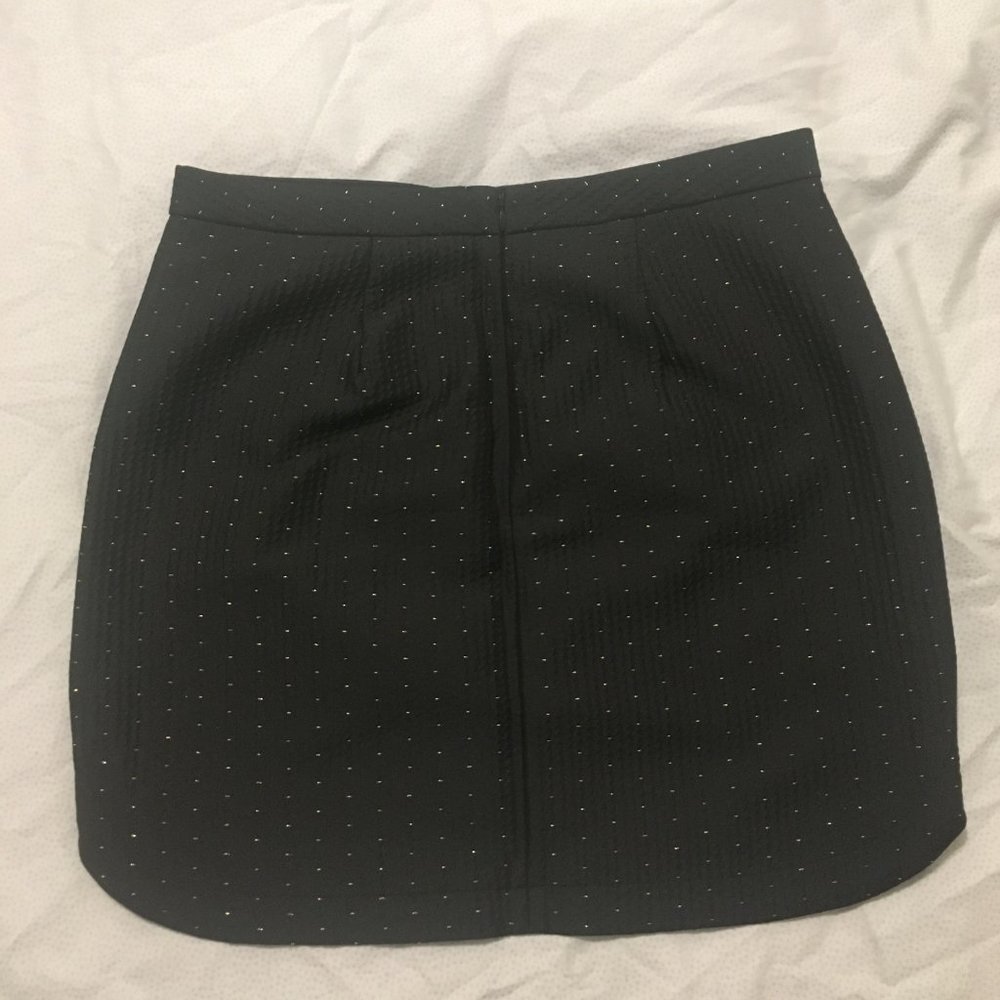 Madewell women's skirt - Black & Gold - NWT